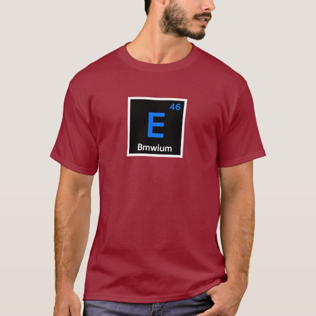 e46 periodisches -2- T-Shirt (Vorderseite)