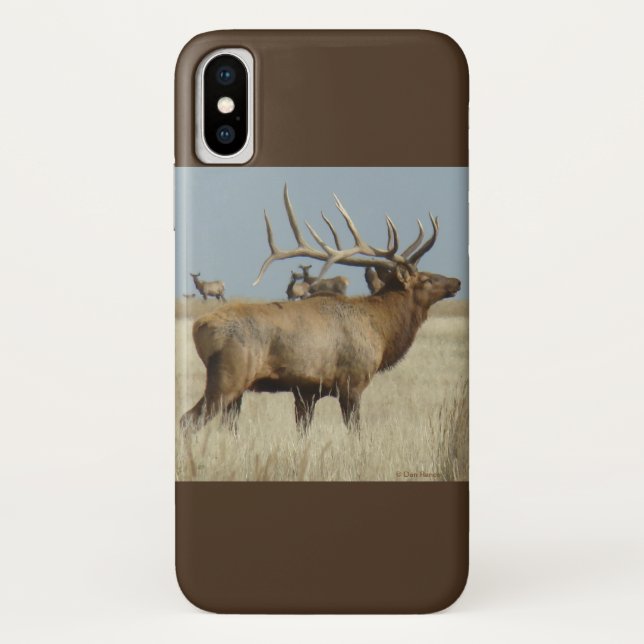 E4 Bull Elk Case-Mate iPhone Hülle (Rückseite)