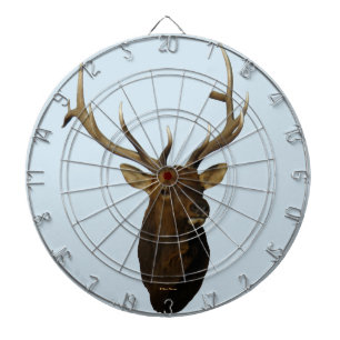 E51 Bull Elk Head Dartscheibe