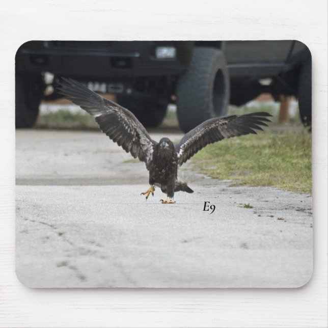 E9, das wie ein Chef geht Mousepad (Vorne)