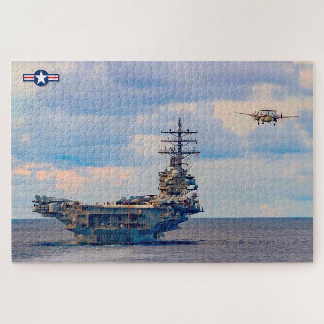 E-2C HAWKEYE (20 x 30 Zoll) Puzzle (Horizontal)