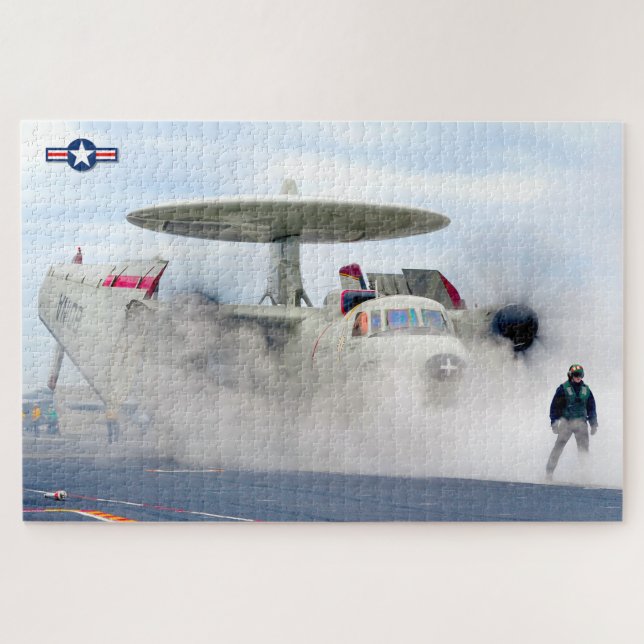 E-2C HAWKEYE (20 x 30 Zoll) Puzzle (Horizontal)