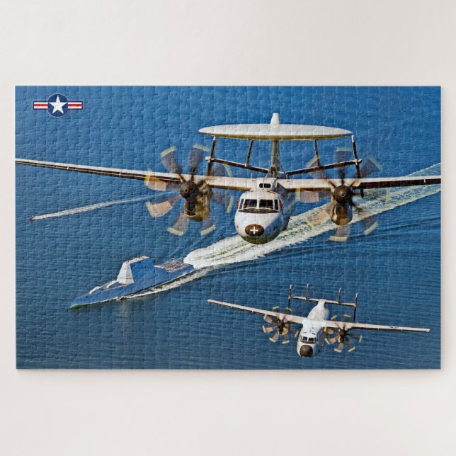 E-2C HAWKEYE (20 x 30 Zoll) Puzzle (Horizontal)
