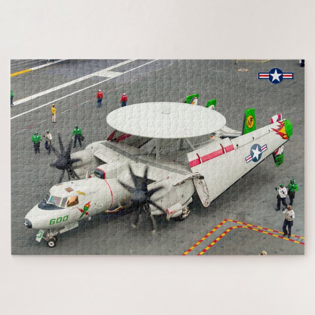 E-2C HAWKEYE (20 x 30 Zoll) Puzzle (Horizontal)