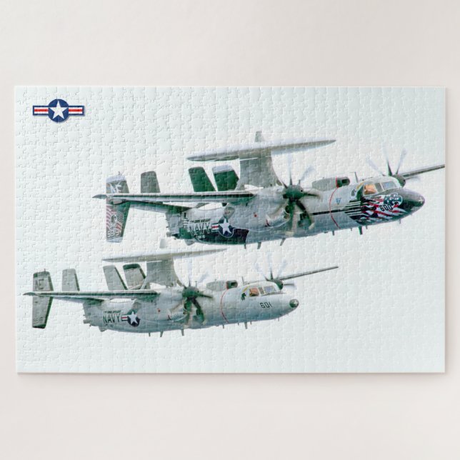 E-2C HAWKEYE (20 x 30 Zoll) Puzzle (Horizontal)