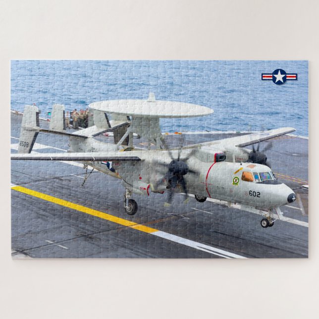 E-2C HAWKEYE (20 x 30 Zoll) Puzzle (Horizontal)