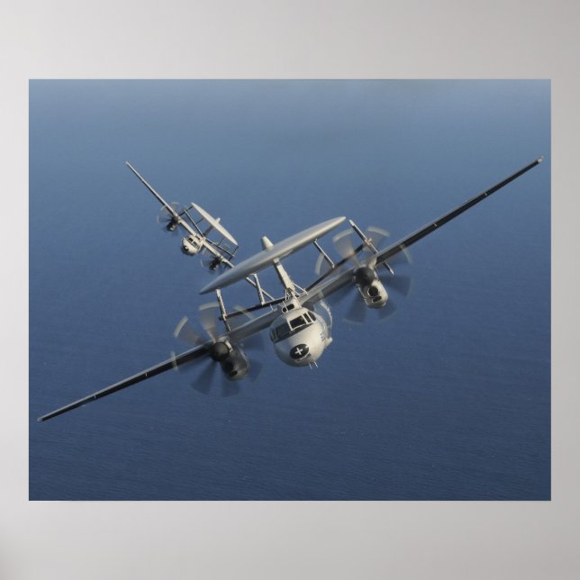 E-2C Hawkeye Poster (Vorne)