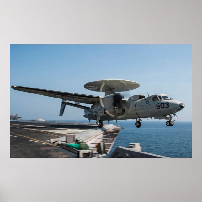 E-2C Hawkeye Poster (Vorne)