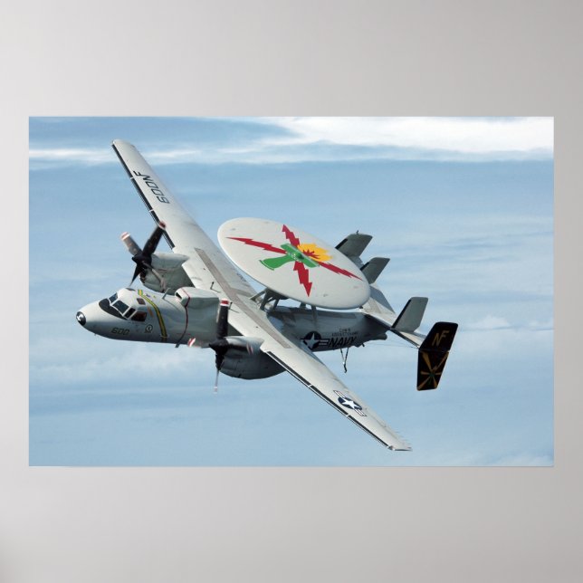 E-2C Hawkeye Poster (Vorne)