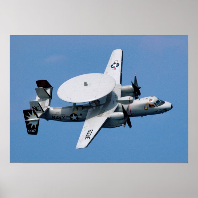 E-2C Hawkeye Poster (Vorne)
