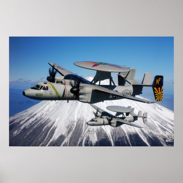 E-2C Hawkeye Poster (Vorne)