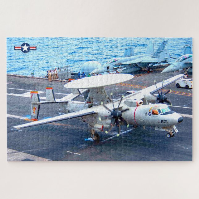 E-2D ADVANCED HAWKEYE (20 x 30 Zoll) Puzzle (Horizontal)