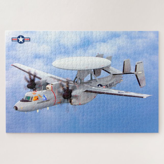 E-2D ADVANCED HAWKEYE (20 x 30 Zoll) Puzzle (Horizontal)