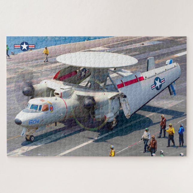 E-2D ADVANCED HAWKEYE (20 x 30 Zoll) Puzzle (Horizontal)