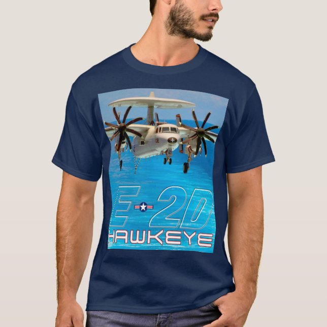 E-2D ADVANCED HAWKEYE T-Shirt (Vorderseite)