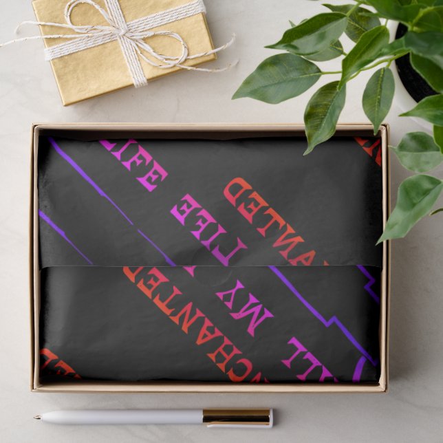 e.a.m.l. SEIDENPAPIER <<sunset>> (Geschenk)