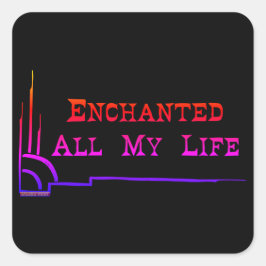 e.a.m.l. SQUARE STICKERS