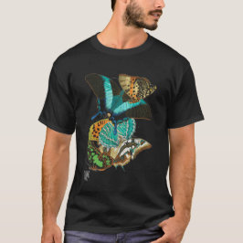 E.A. Séguy Vintag Butterflies Illustration T-Shirt