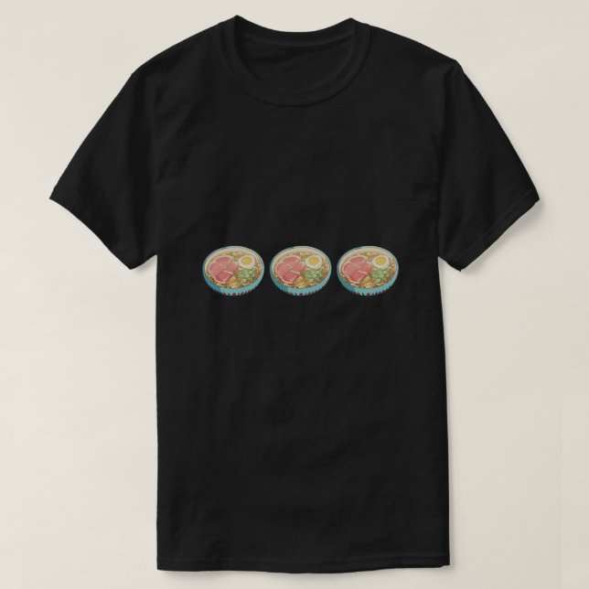 E:\AnhgocUpZZ\Anime Ghibli Ponyo Ramen Bowl Klasse T-Shirt (Design vorne)
