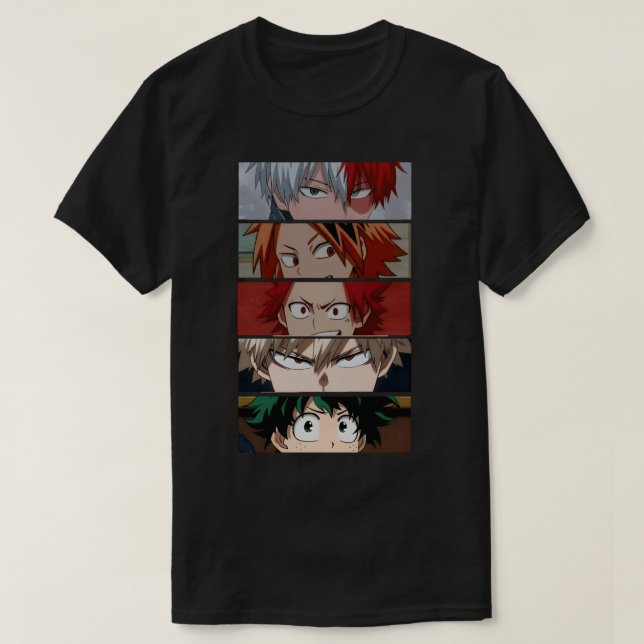 E:\AnhgocUpZZ\Deku Anime Izuku eyes .png T-Shirt (Design vorne)