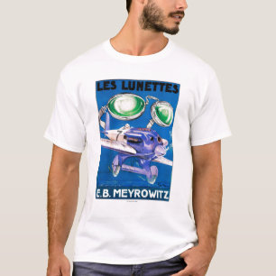 E.B. Meyrowitz Flugbrillen-Werbung T-Shirt