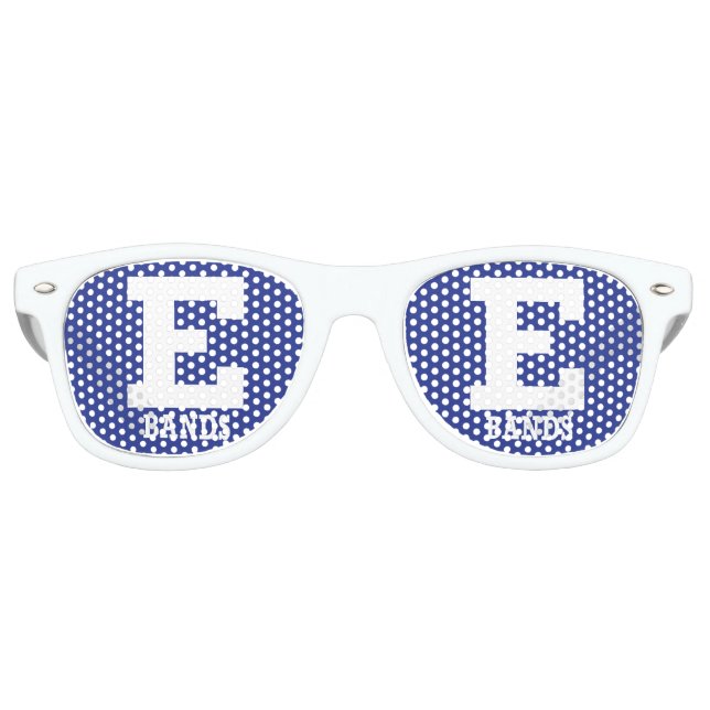 E-Bands-Sonnenbrille Partybrille (Vorderseite)