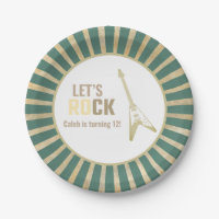 E-Bass-Gitarre Rock and Roll Rockstar Geburtstag