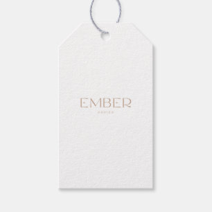 E-ber Papier 2x3.5-Geschenkmarke - Ihr Design hoch Geschenkanhänger