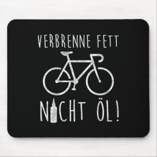 E-Bike-Fahrer Fahrrad-Pendler Umweltschutz Mousepad