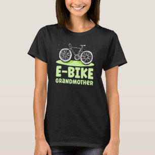 E Bike Großmutter Cyclist Electric Biker Bike G T-Shirt