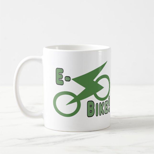E-Bike! Kaffeetasse (Links)
