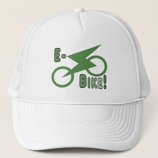 E-Bike! Truckerkappe (Vorderseite)