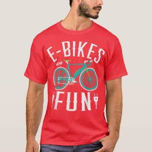 E-Bikes sind lustige MTB ebike Mountainbiker für e T-Shirt