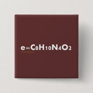 e=caffeine Knopf Button