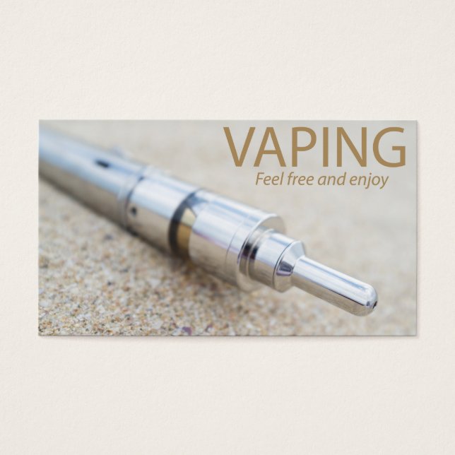 E-cig und Dämpfung (Vorderseite)