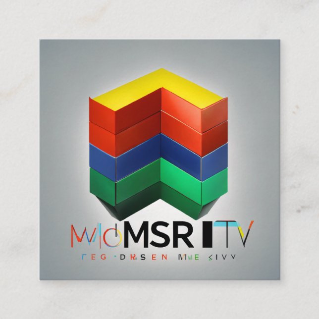 E-Commerce Business Developer Quadratische Visitenkarte (Vorderseite)