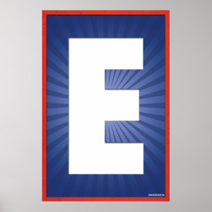 E der ABSTIMMUNG Poster