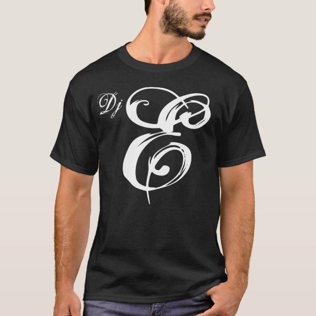 E, DJ T-Shirt (Vorderseite)