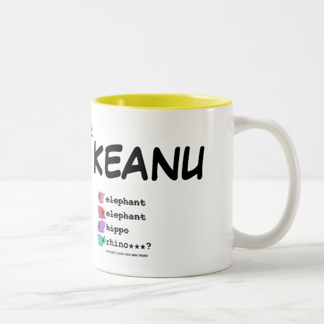 e.e.h.r…? Keanu rechtshändige Tasse (Rechts)
