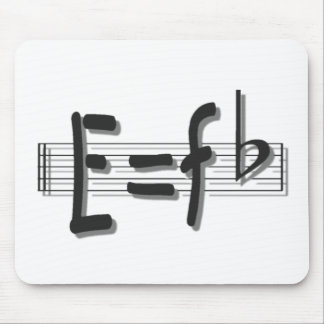 e eq F flach FÜR UPLOADwhitewith Schatten png Mousepad