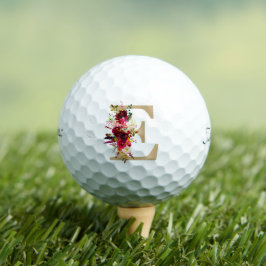 E Floral Golfball
