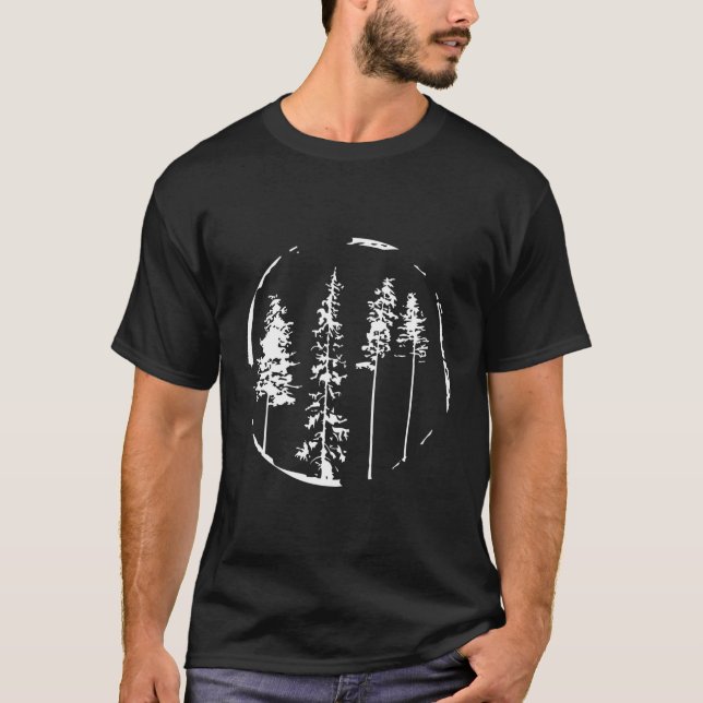 E Forest E Trees T-Shirt (Vorderseite)