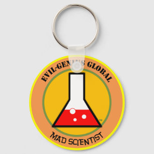 E.G.G. Wütender Wissenschaftler-Schlüsselanhäng Schlüsselanhänger