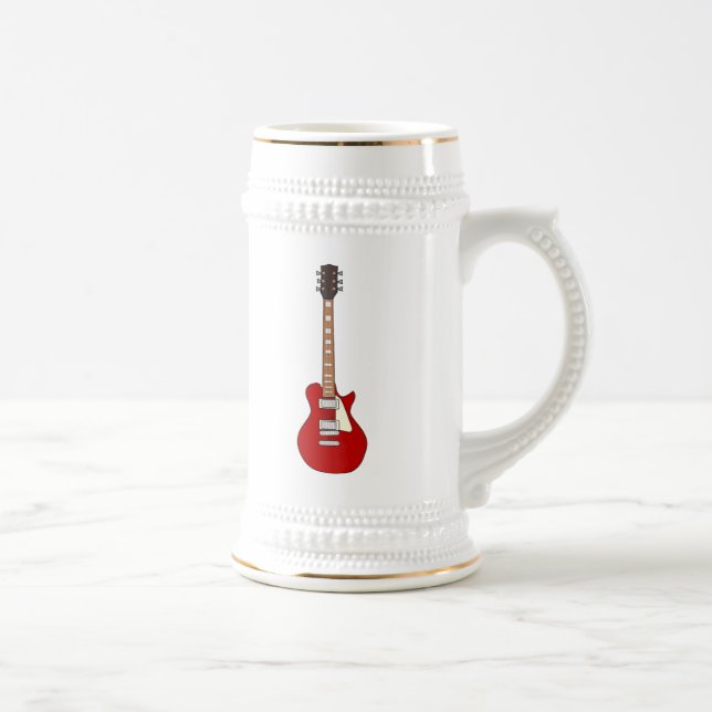 E-Gitarre Bierglas (Rechts)