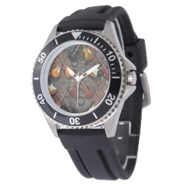 E-Gitarre Collage Sportuhr Armbanduhr