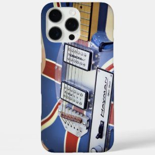E-Gitarre im Vintage-Stil Union Jack iPhone 16 Pro Max Hülle