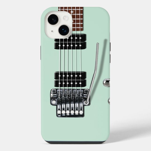 E-Gitarre iPhone Hülle (Rückseite)