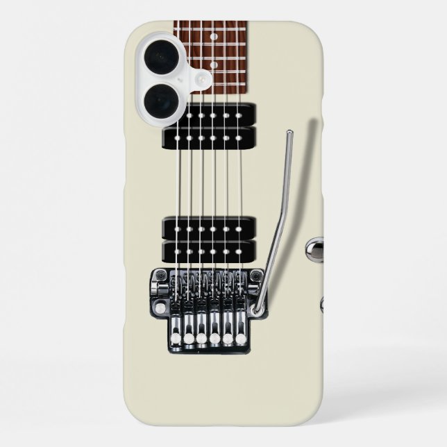 E-Gitarre iPhone Hülle (Rückseite)
