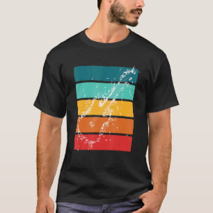E-Gitarre Musik Künstler Gitarrist Spieler St T-Shirt