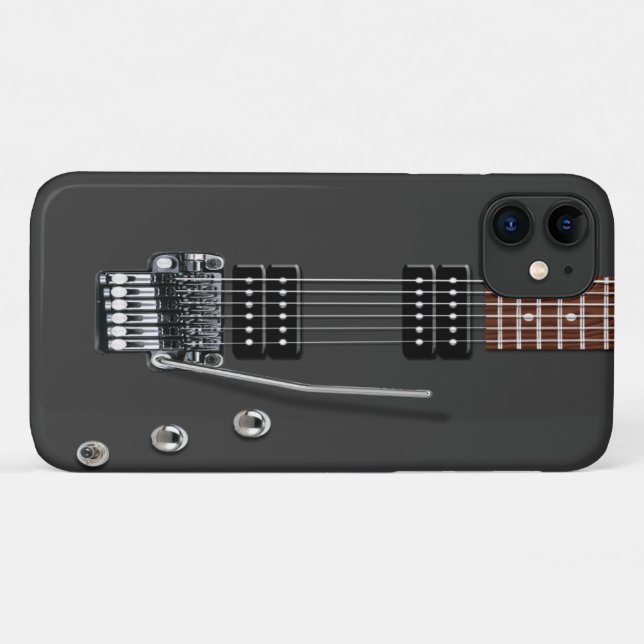 E-Gitarre-Pod Case-Mate iPhone Hülle (Rückseite (Horizontal))